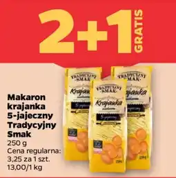 Netto Makaron krajanka 5-jajeczny Tradycyjny Smak oferta