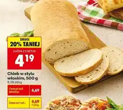 Biedronka Chleb w stylu włoskim, 500 g oferta