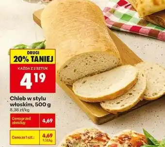 Biedronka Chleb w stylu włoskim, 500 g oferta