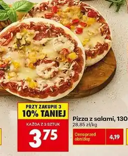 Biedronka Pizza z salami , 130 oferta