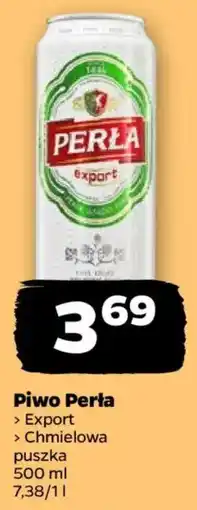 Netto Piwo Perła Export oferta