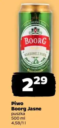 Netto Piwo Boorg Jasne oferta