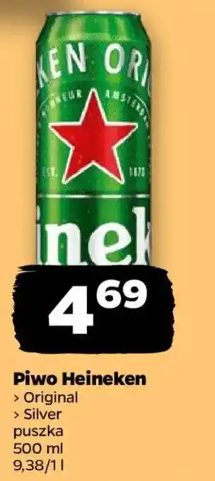 Netto Piwo Heineken oferta