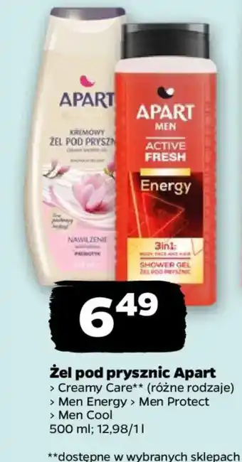 Netto Żel pod prysznic Apart oferta