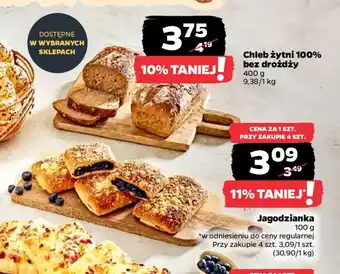 Netto Chleb żytni 100% bez drożdży oferta