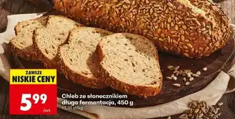 Biedronka Chleb ze słonecznikiem długa fermentacja, 450 g oferta