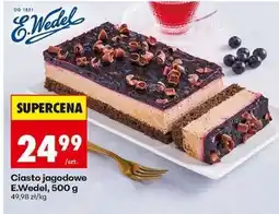 Biedronka Ciasto jagodowe E.Wedel, 500 g oferta
