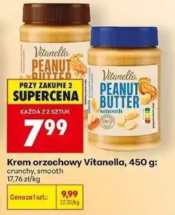 Biedronka Krem orzechowy Vitanella, 450 g oferta