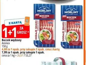 Boczek wędzony Animex Morliny