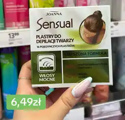 Rossmann Joanna Sensual Plastry do depilacji twarzy oferta