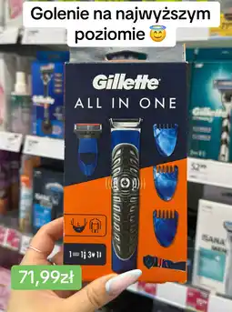Rossmann Maszynka do golenia Gillette All In One oferta