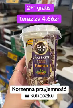 Biedronka Cafe d'Or Chai Latte Toucan oferta