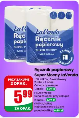 Dino Ręcznik papierowy Super Mocny LaVenda oferta