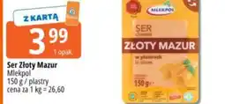 E.Leclerc Ser Złoty Mazur Mlekpol oferta