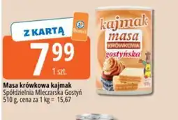 E.Leclerc Masa krówkowa kajmak Spółdzielnia Mleczarska Gostyń oferta