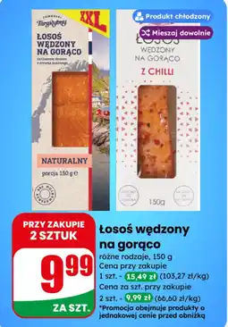 Dino Łosoś wędzony na gorąco Targrybny oferta