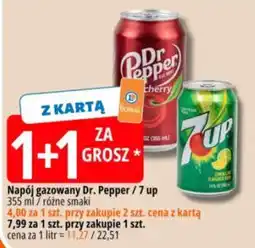 E.Leclerc Napój gazowany Dr. Pepper / 7 up oferta