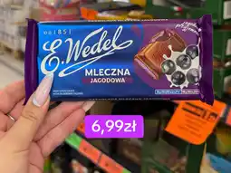 Biedronka Czekolada mleczna jagodowa E. Wedel oferta