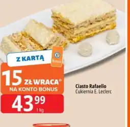 E.Leclerc Ciasto Rafaello Cukiernia E. Leclerc oferta