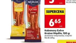 Biedronka Kabanosy Extra Kraina Wędlin, 120 g oferta