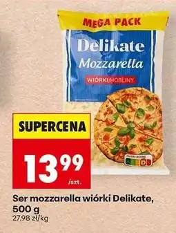 Biedronka Ser mozzarella wiórki Delikate, 500 g oferta