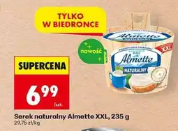 Biedronka Serek naturalny Almette XXL, 235 g oferta