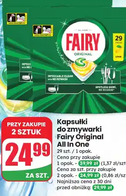 Dino Kapsułki do zmywarki Fairy oferta