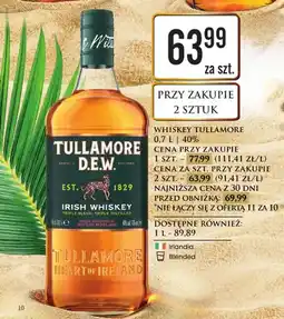 Dino Whiskey Tullamore D.E.W oferta