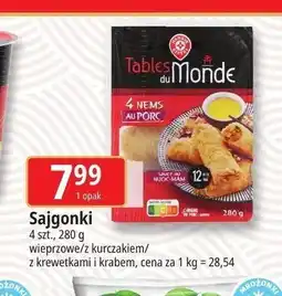 E.Leclerc Sajgonki wieprzowe Tables du Monde oferta