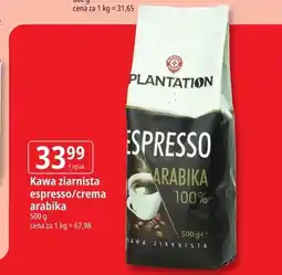 E.Leclerc Kawa ziarnista espresso arabika Plantation oferta