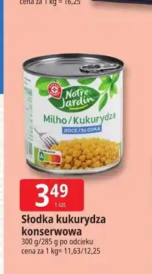 E.Leclerc Kukurydza słodka konserwowa Notre Jardin oferta
