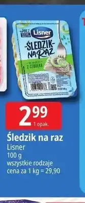 E.Leclerc Śledzik na raz Lisner z cebulką oferta