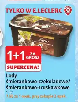 E.Leclerc Lody śmietankowo-czekoladowe Eskiss oferta