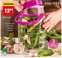 Biedronka Słój szklany Smukee oferta