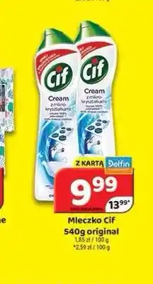 Delfin Mleczko do czyszczenia Cif Lemon oferta