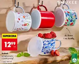 Biedronka Kubek z pokrywką Smukee oferta