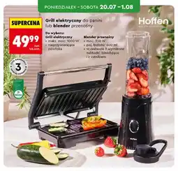 Biedronka Grill elektryczny do panini Hoffen oferta