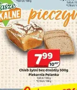 Delfin Chleb żytni bez drożdży Piekarnia Polanka oferta