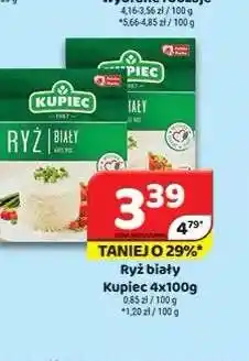 Delfin Ryż biały Kupiec 4-pak oferta