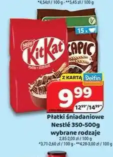 Delfin Płatki śniadaniowe Nestlé KitKat oferta