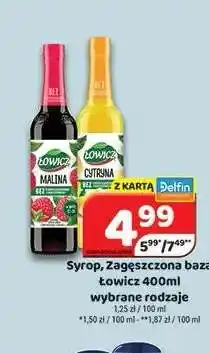 Delfin Zagęszczona baza Łowicz Cytryna oferta