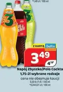 Delfin Napój Zbyszko 3 owoce oferta