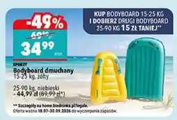Biedronka Bodyboard dmuchany Spokey 15-25 kg żółty oferta