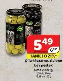 Delfin Oliwki czarne bez pestek Smak oferta