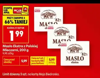 Biedronka Masło Mleczarnia oferta