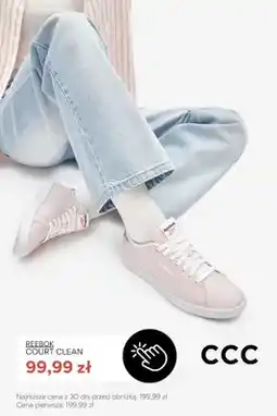 CCC Buty sportowe Reebok Court Clean oferta