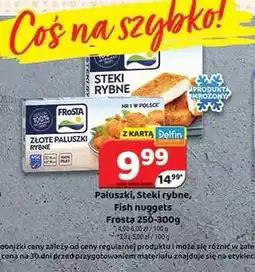 Delfin Złote paluszki rybne Frosta oferta