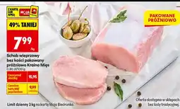Biedronka Schab bez kości Biedronka oferta