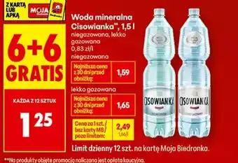 Woda mineralna Cisowianka