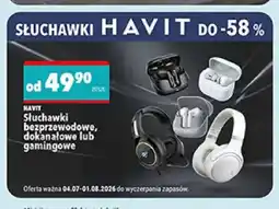 Biedronka Słuchawki bezprzewodowe dokanałowe Havit oferta